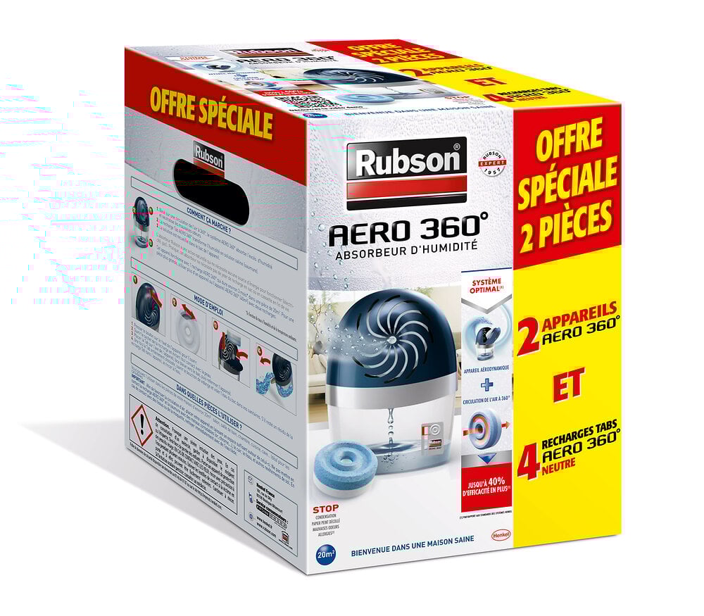 Lot 2 appareils 20m2 et 4 recharges - 2 pièces