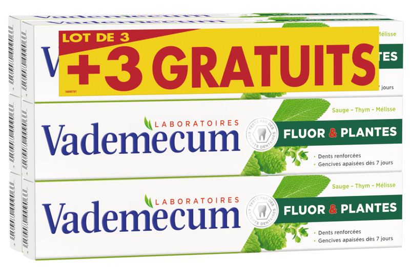 DENTIFRICE FLUOR ET PLANTES Vademecum