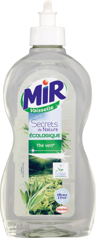 LIQUIDE VAISSELLE SECRETS DE NATURE THÉ VERT Mir