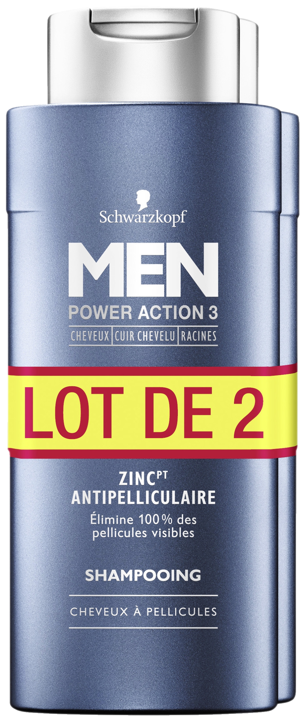 Schwarzkopf men Shampooing antipelliculaire Schwarzkopf men code EAN 3178041319713 