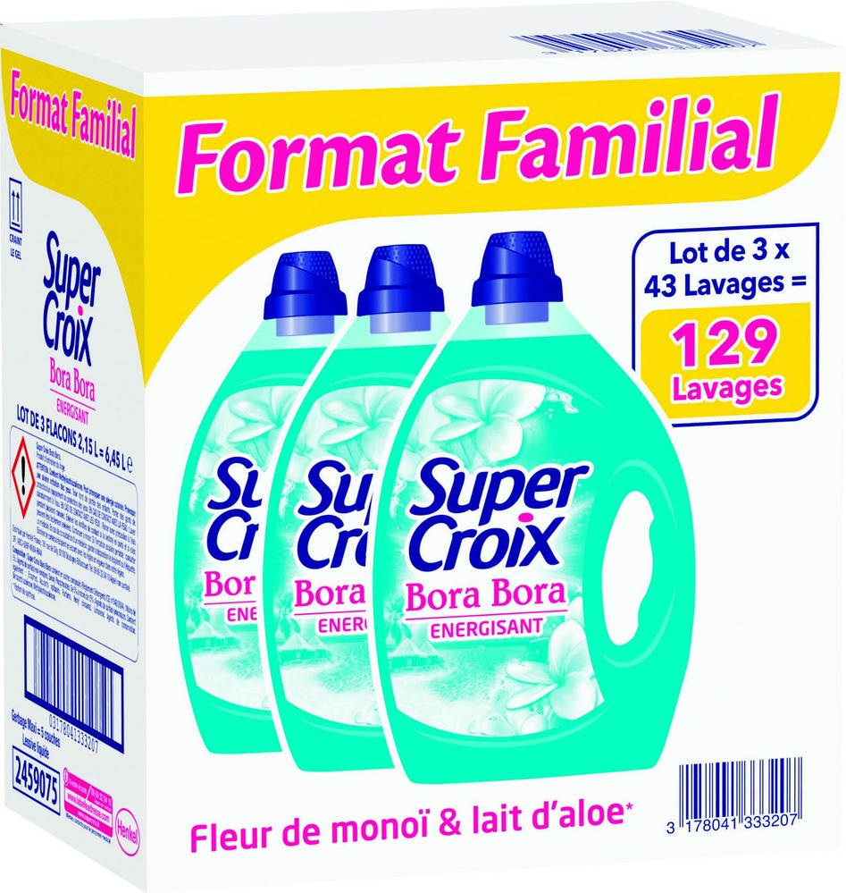 LESSIVE LIQUIDE(1)(2) 