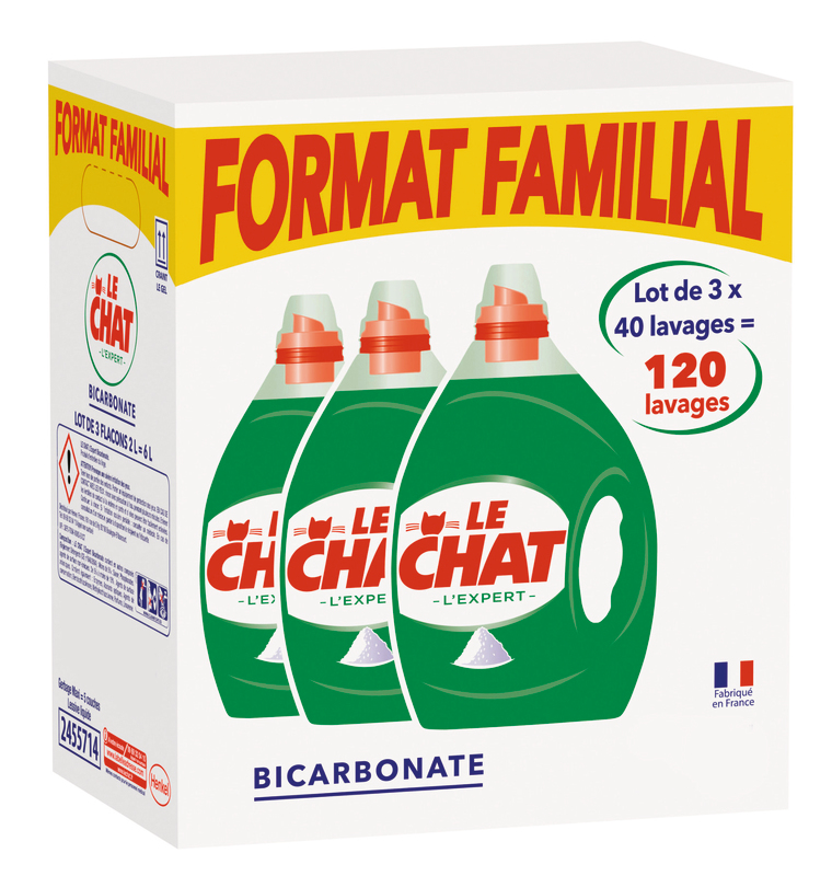 LESSIVE LIQUIDE L 'EXPERT (b) LE CHAT
