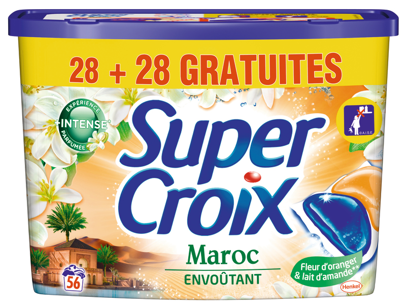 LESSIVE DUO CAPSULE MAROC SUPER CROIX