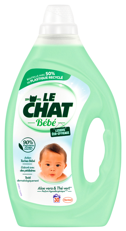 LESSIVE ÉCO EFFICACE 1.5L LE CHAT BEBE
