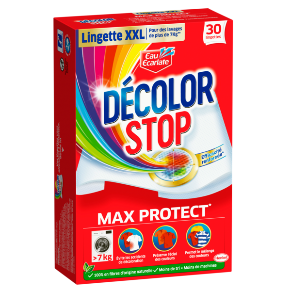 DECOLOR STOP Lingettes Anti-Décoloration code EAN 3178041356374 