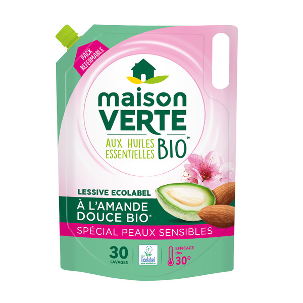 Recharge lessive liquide