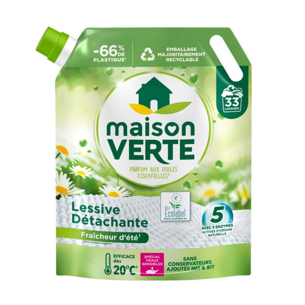  Lessive Liquide Aux Huiles Essentieles Maison Verte code EAN 3178041363785 