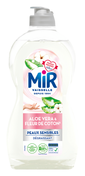 LIQUIDE VAISSELLE ALOE VERA & FLEUR DE COTON PE...