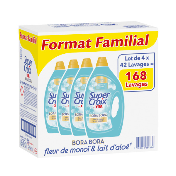  Lessive Liquide Fleur De Monoï Et L'ait D'aloe Super Croix code EAN 3178041364652 