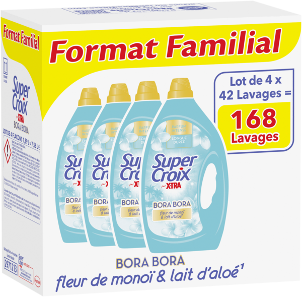 LESSIVE LIQUIDE BORA BORA X42 
