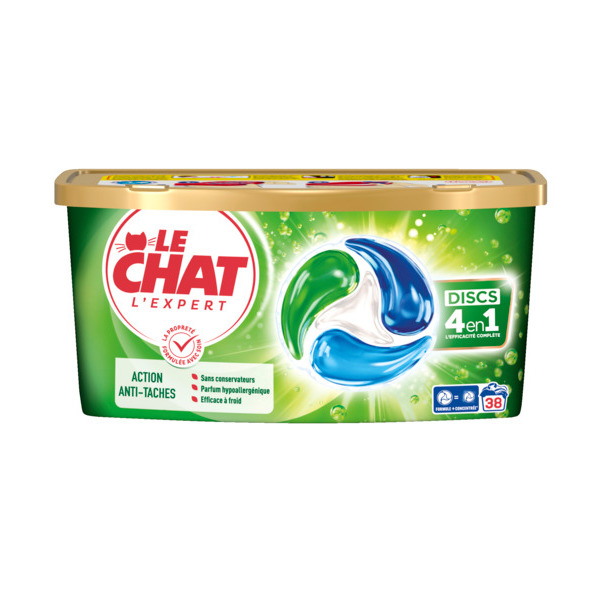  Lessive Capsule 4En1 Le Chat L'expert  code EAN 3178041365475 