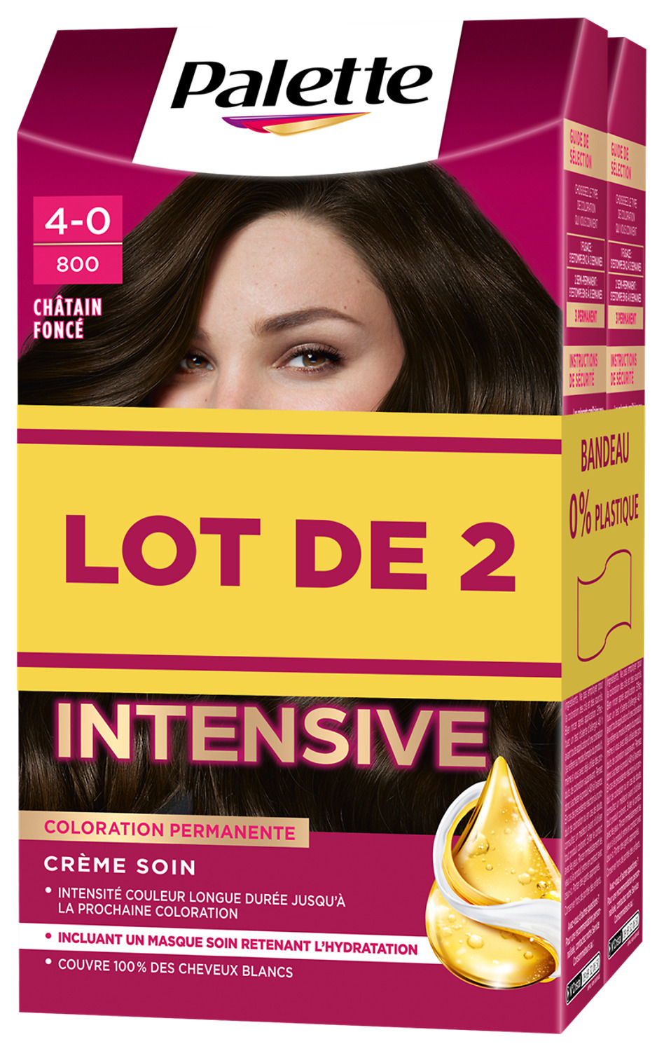  COLORATION PERMANENTE PALETTE code EAN 3178041367363 