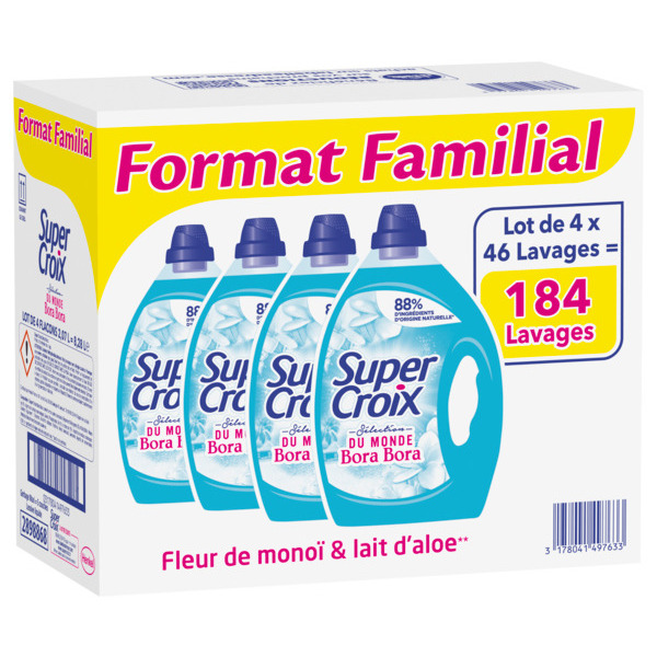 Lessive Liquide Bora Bora Super Croix 3178041497664 