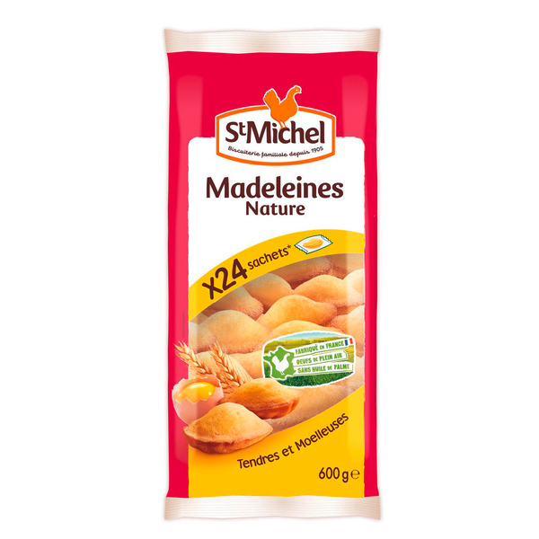 Madeleines nature