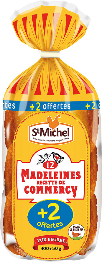 MADELEINES DE COMMERCY PUR BEURRE