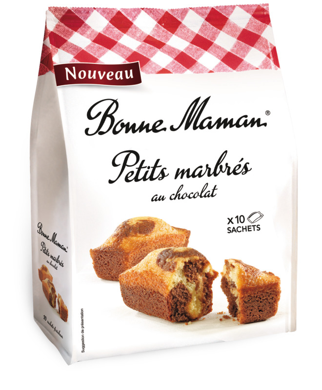 PETITS MARBRÉS AU CHOCOLAT Bonne maman