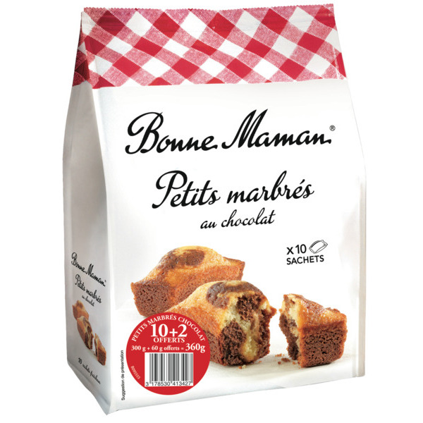 Petits marbrés au chocolat