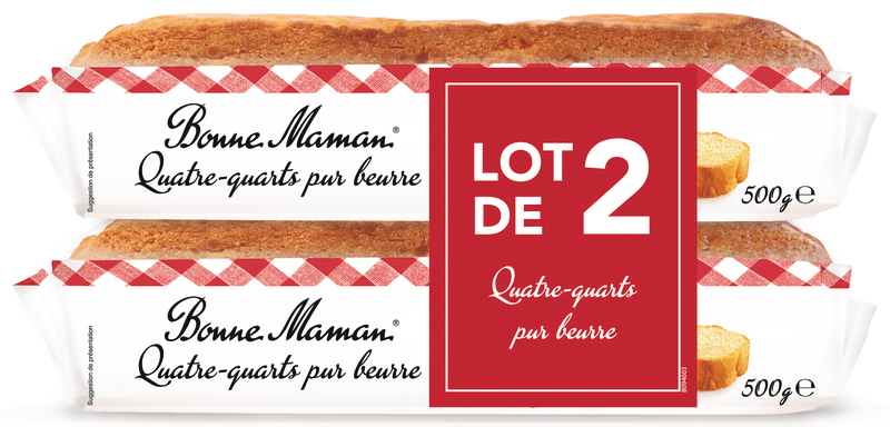 QUATRE-QUARTS PUR BEURRE Bonne maman