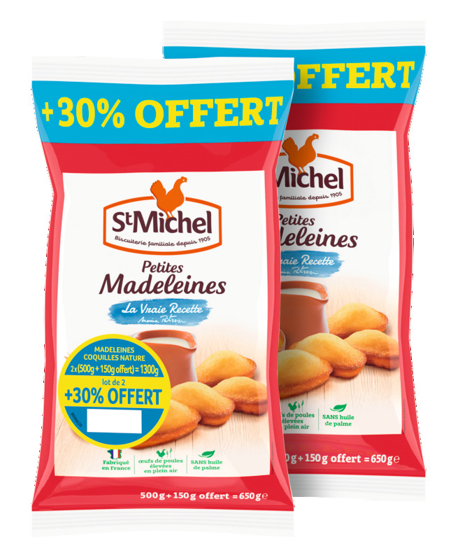 PETITES MADELEINES LA VRAIE RECETTE St Michel