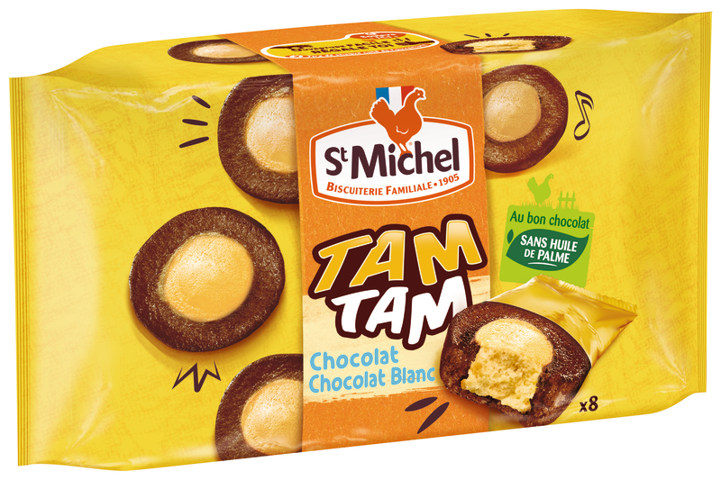 TAM TAM CHOCOLAT BLANC St Michel