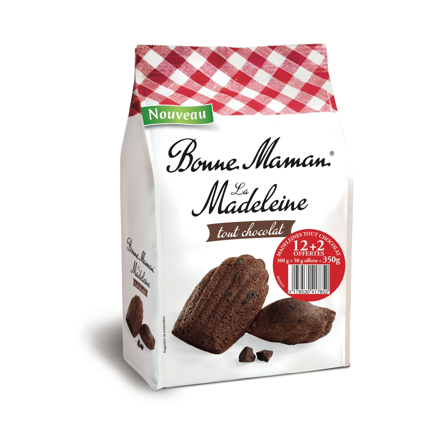 Madeleines tradition chocolat BONNE MAMAN