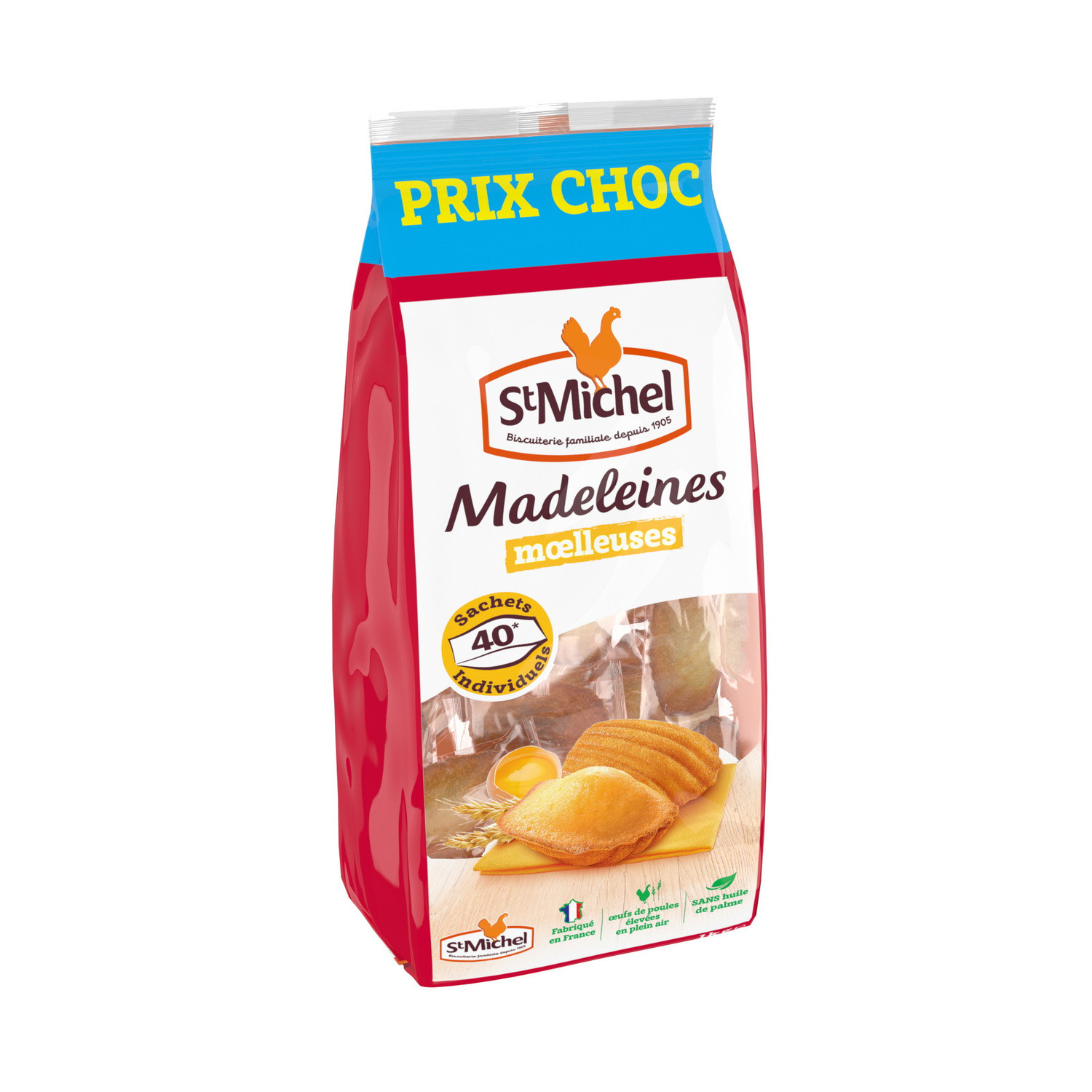 ST MICHEL Madeleine nature ST MICHEL code EAN 3178530419573 