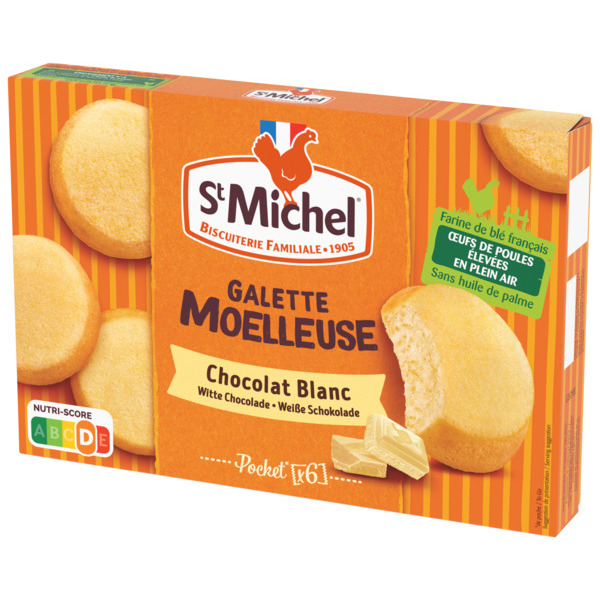 GALETTE MOELLEUSE CHOCOLAT BLANC
