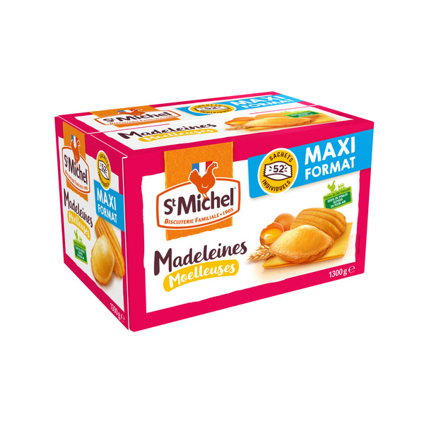 Madeleines moelleuses Nature