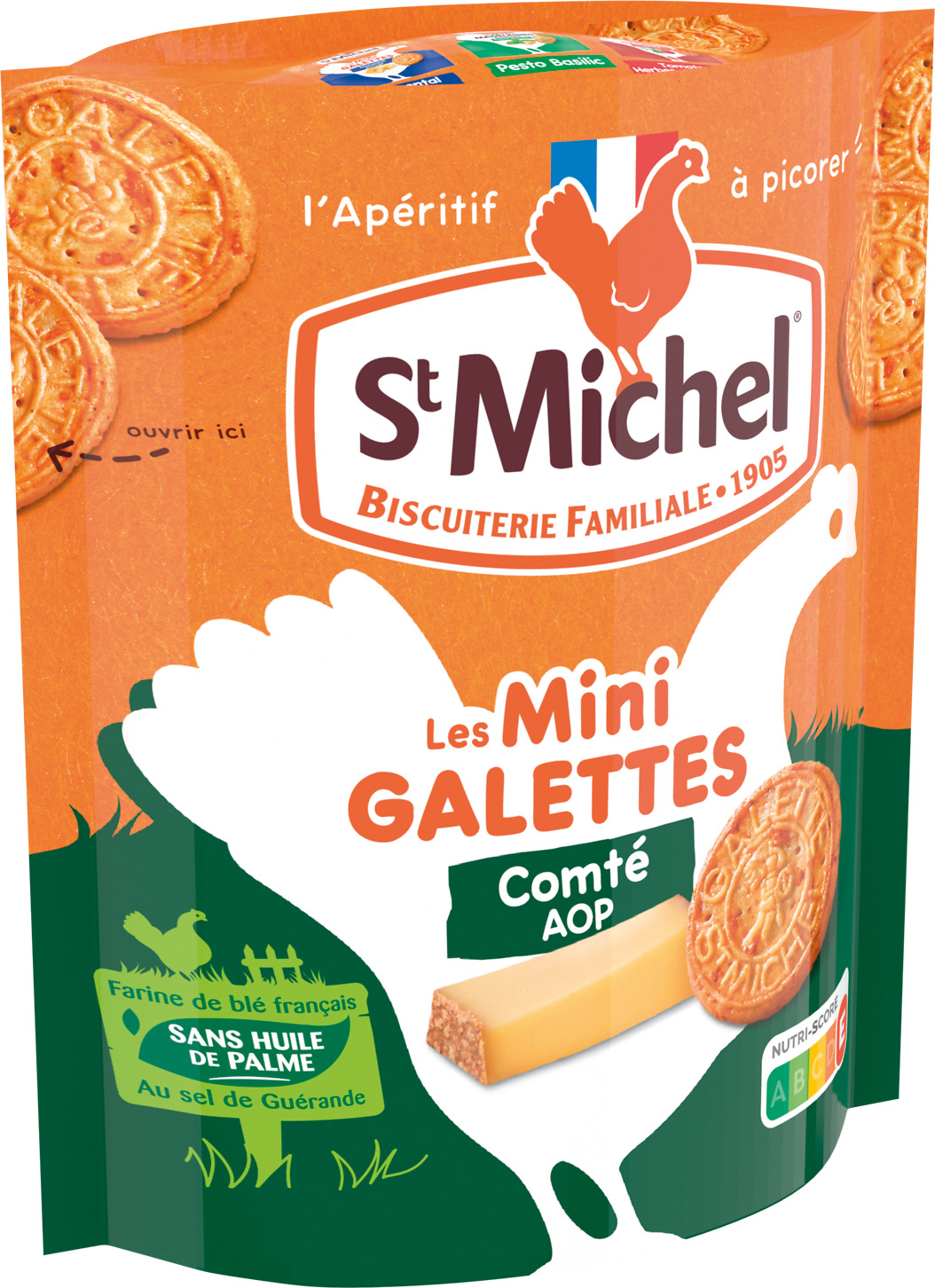  BISCUITS APERITIF ST MICHEL code EAN 3178530425178 