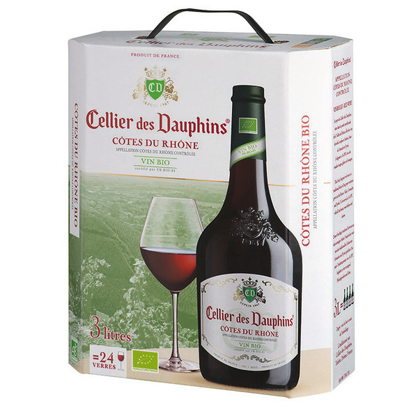 A.O.P. Côtes du Rhône rouge Bio