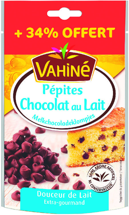  PÉPITES DE CHOCOLAT “VAHINÉ” code EAN 3179143060053 