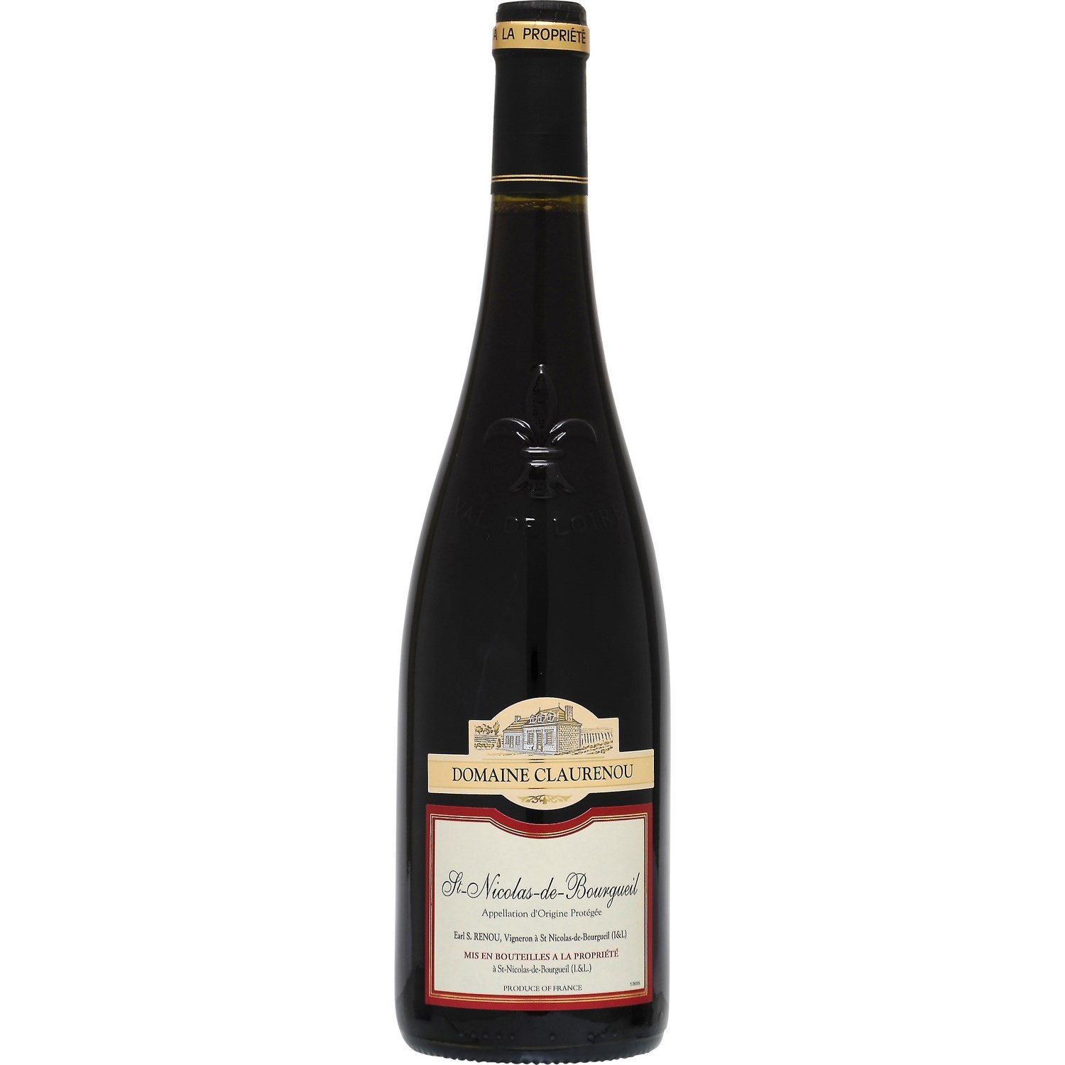 Vin rouge Saint-Nicolas-de-Bourgueil DOMAINE CL...