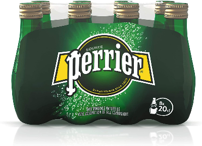 Eau minérale naturelle gazeuse
