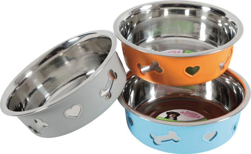 ECUELLE ANTIDÉRAPANTE 900 ML ORANGE SAINT BERNARD