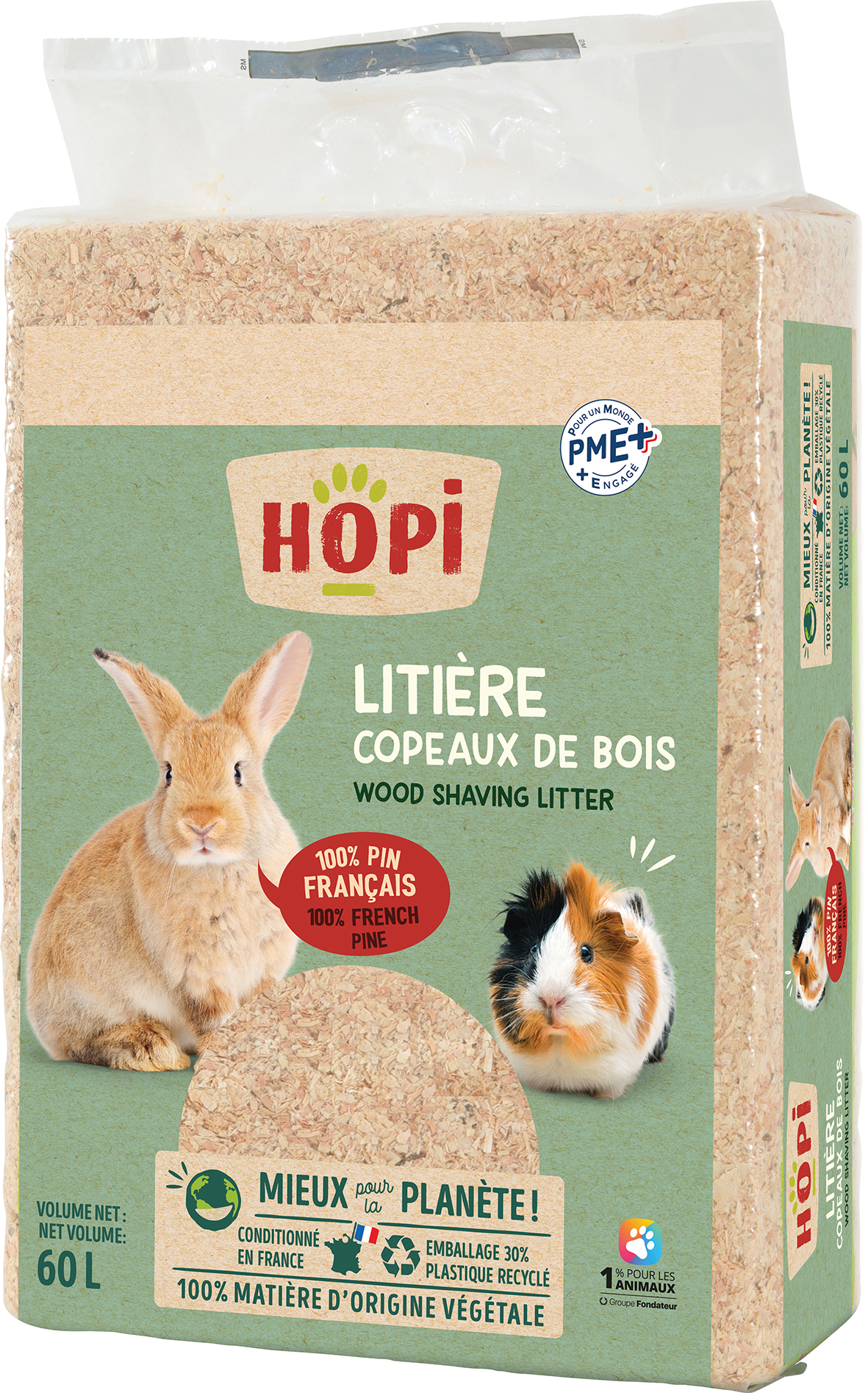 LITIÈRE COPEAUX BOIS