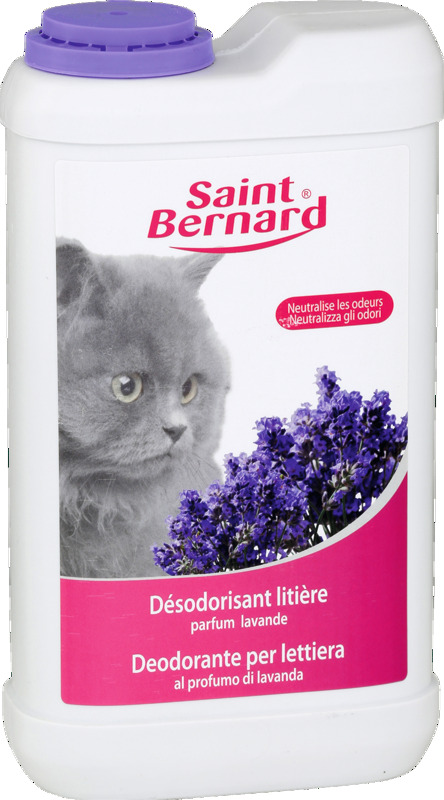 DÉSODORISANT LITIÈRE  LAVANDE SAINT BERNARD 3180196062178 SAINT BERNARD