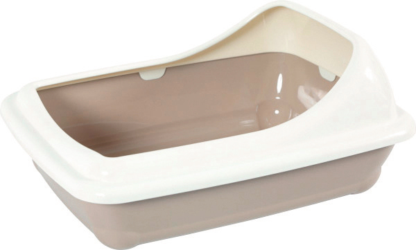 BAC À LITIÈRE + COUVERCLE COULEUR MOCACCINO Sai...