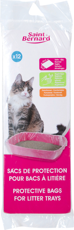 12 SACS DE PROTECTION  BAC À LITÈRE SAINT BERNARD