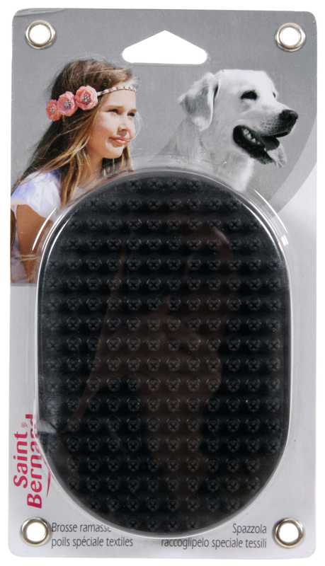 BROSSE RAMASSE POILS SPÉCIAL TEXTILE SAINT BERNARD