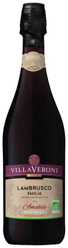 Villa Veroni Bio IGT LAMBRUSCO AMABILE ROUGE Villa Veroni Bio code EAN 3180284975175 