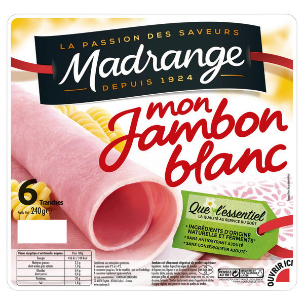 Mon jambon blanc