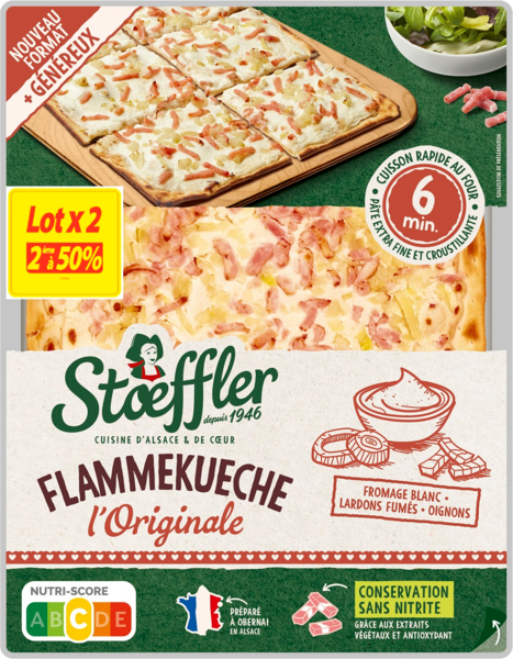 Flammekueche L'originale Stoeffler 3180950019592 