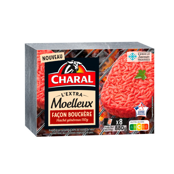 CHARAL EXTRA MOELLEUX FAÇON BOUCHÈRE SURGELÉ 
 code EAN 3181230184290 