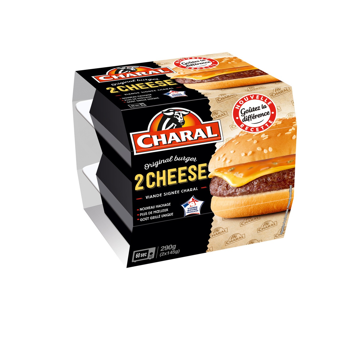 CHARAL Cheese Burgers  CHARAL code EAN 3181232138369 