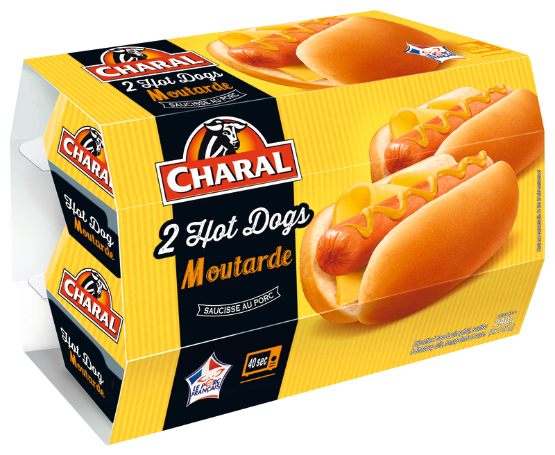 2 HOT DOG MOUTARDE Charal 3181232138833 Charal 2 HOT DOG MOUTARDE Charal 3181232138833 Charal