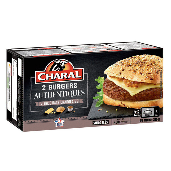 Burgers Authentiques surgelés
