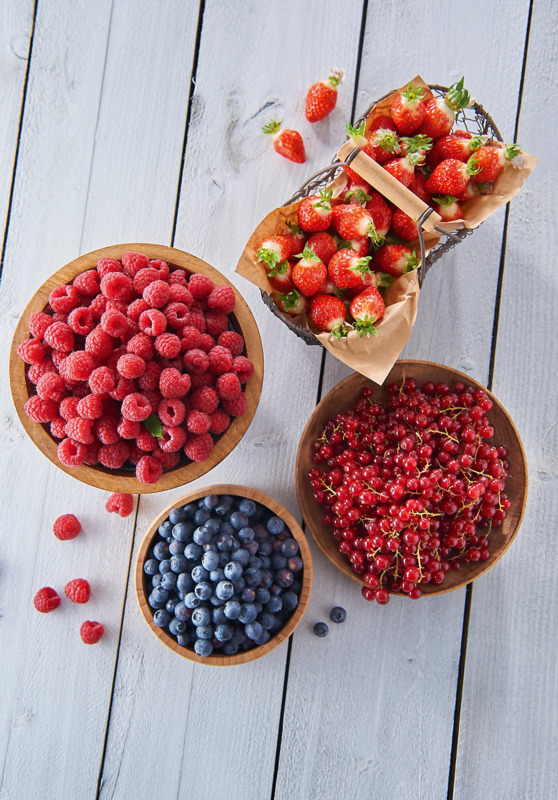 FRAMBOISE (1) OU MYRTILLE (2) Mon marche plaisir