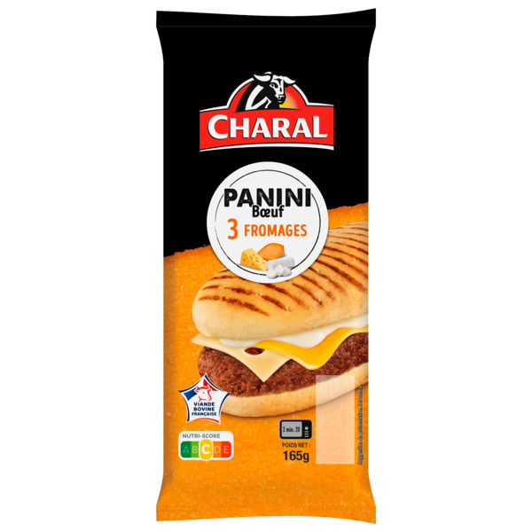  Panini De Bœuf Aux 3 Fromages Charal code EAN 3181238992668 