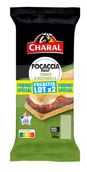  2 foccacias CHARAL code EAN 3181238997021 