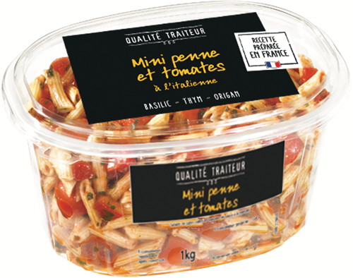 MINI PENNE ET TOMATES À L’ITALIENNE